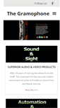 Mobile Screenshot of gramophone.ca