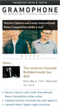 Mobile Screenshot of gramophone.co.uk